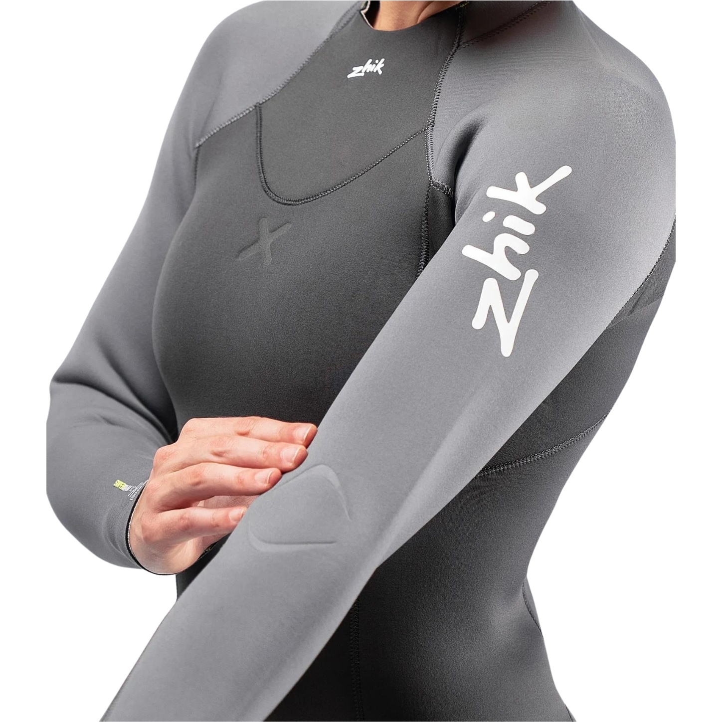 2026 Zhik Femmes Superwarm X Top De Combinaison En Néoprène DTP-1180-GRY - Grey